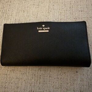 Kate Spade Classic Black Clutch
